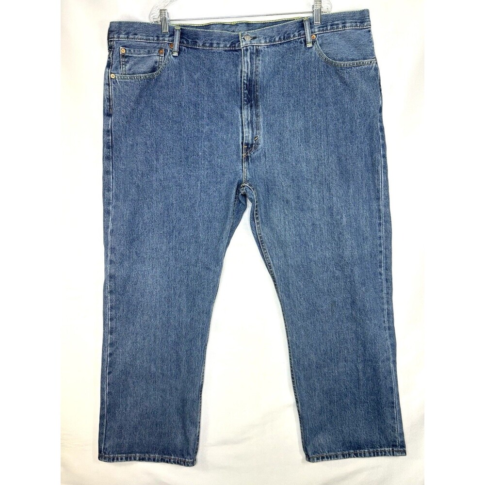 Levi's 505 Blue Jeans Men's 50x30 Denim Boot Cut